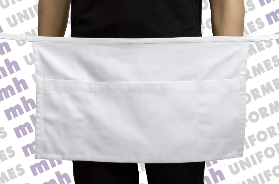 Avental Canguru Branco - MH Uniformes