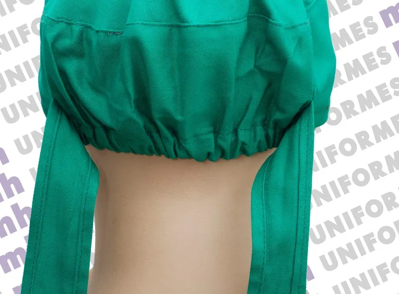 Bandana Em Brim Verde - MH Uniformes