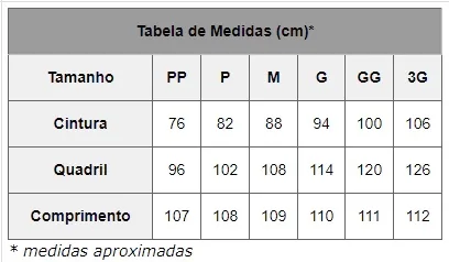 Calça Cargo Em Brim Preto - MH Uniformes