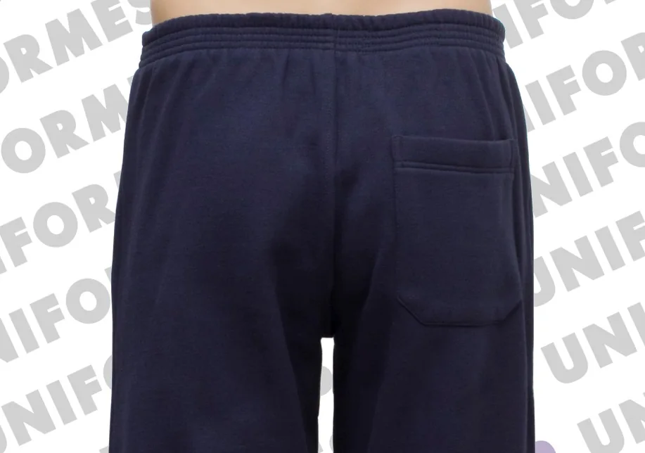 Calça De Moletom Azul Marinho - MH Uniformes