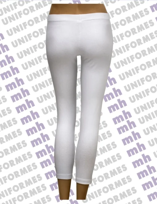 Calça De Moletom Branca - MH Uniformes