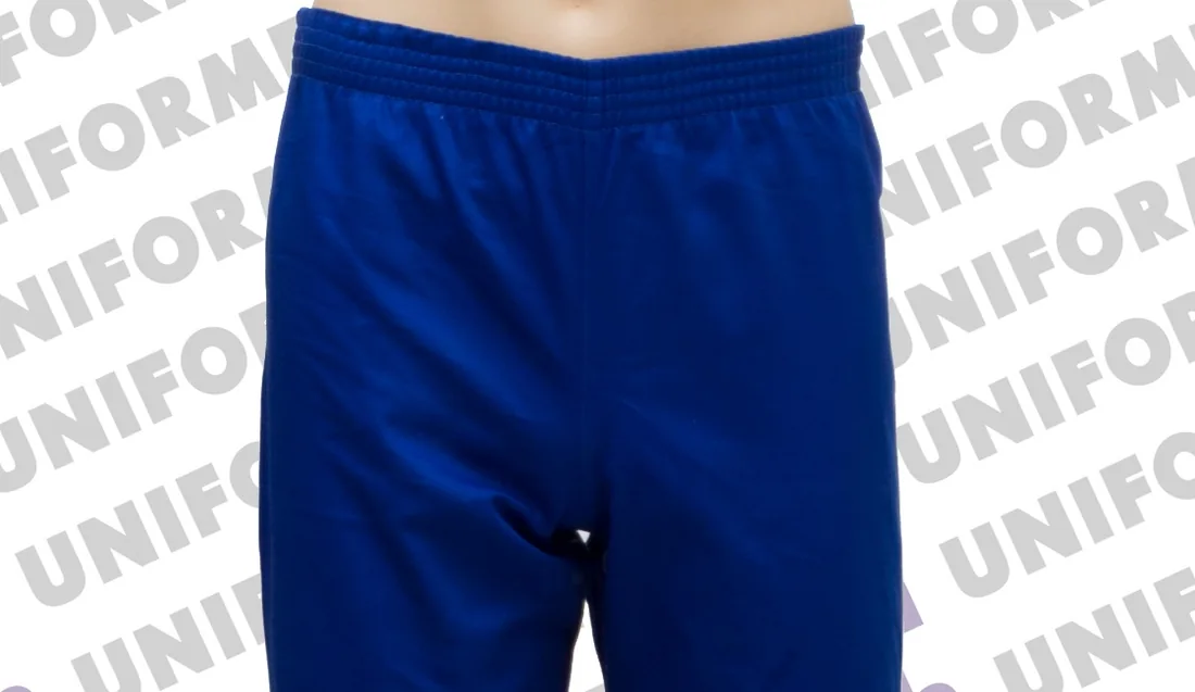 Referência visual para Conjunto Masculino Gola Italiana Em Brim Royal - confirme o modelo com a MH Uniformes