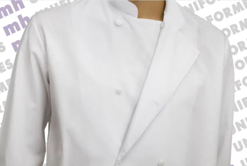 Dolman Unissex Em Polialgodão Branco - MH Uniformes
