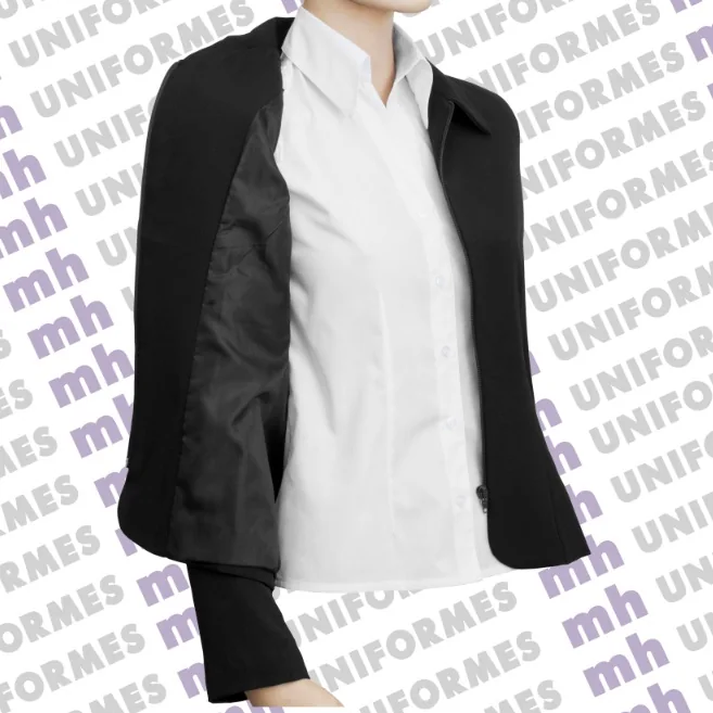 Spencer Social Oxford Preto - MH Uniformes